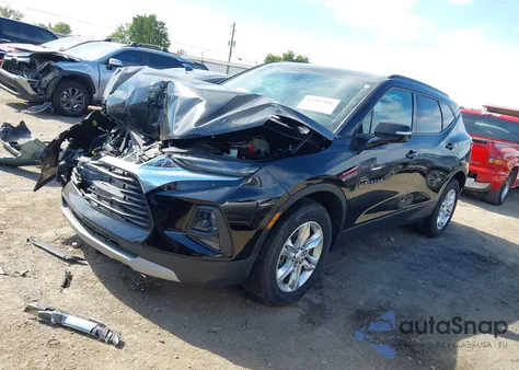 2019 Chevrolet Blazer из США, поврежденный, VIN 3GNKBBRA2KS659601